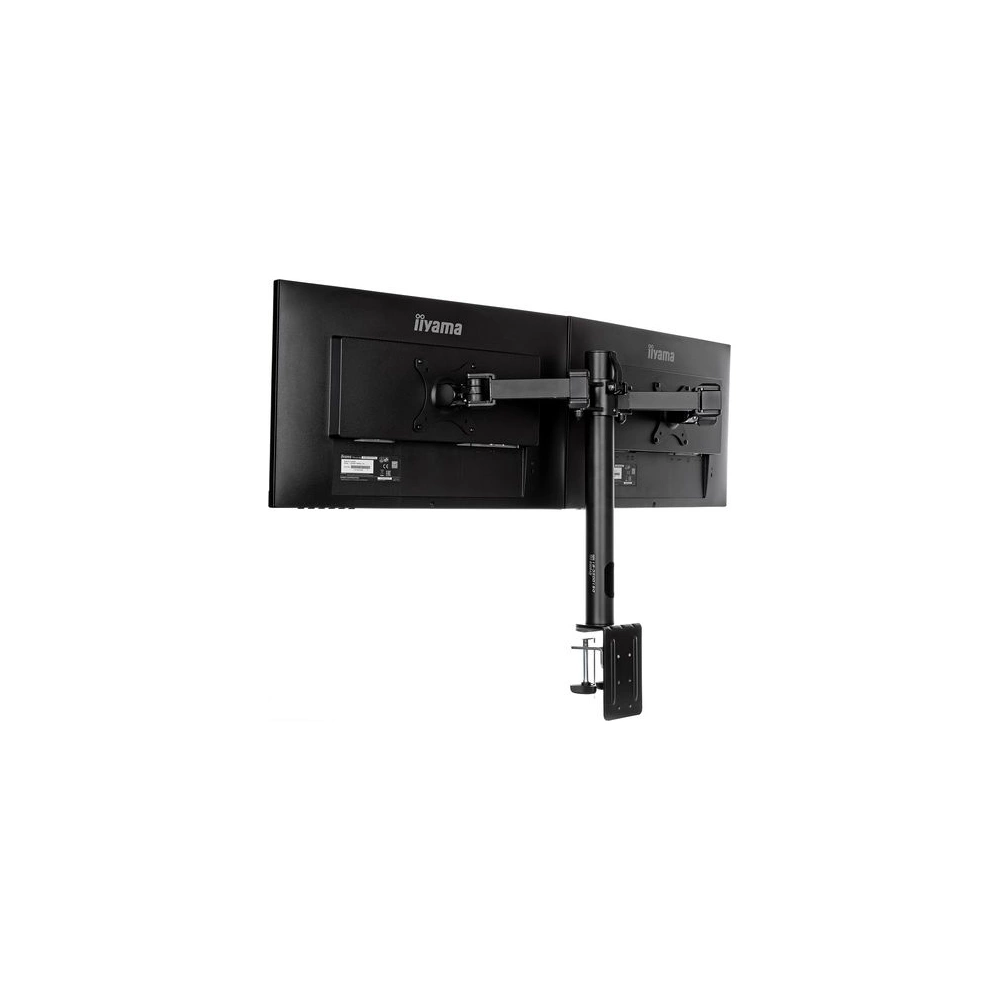 iiyama DS1002C-B1 10"-30" Egyszerű és funkcionális dupla asztali kar Fekete