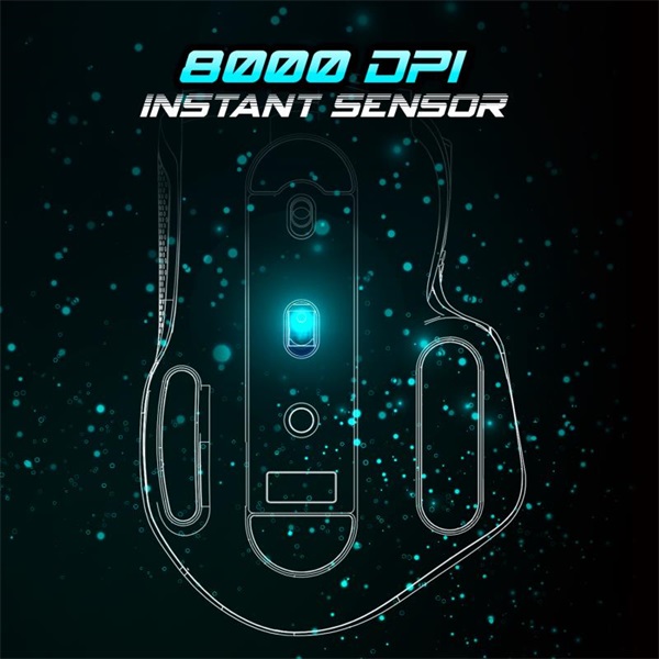 Spirit of Gamer  PRO-M5 Wireless Egér vezeték nélküli Fekete 