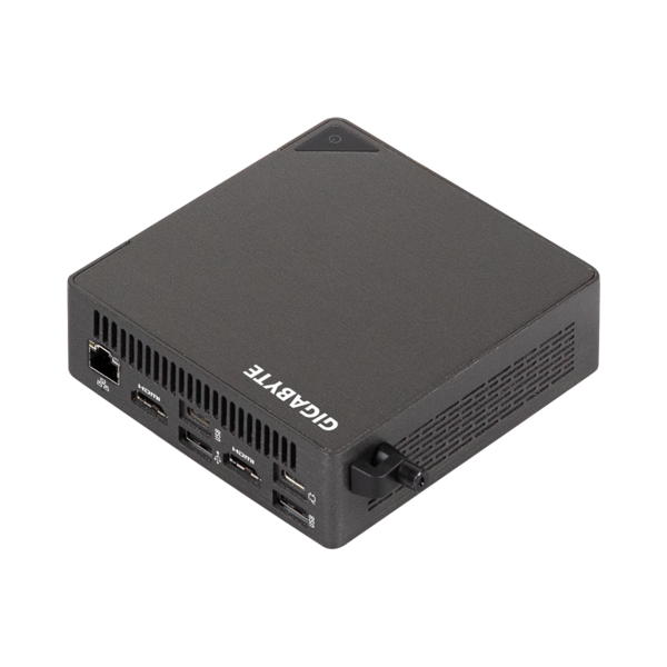 Gigabyte BRIX Barebone GB-BRU5-225H Core Ultra 5-225H Mini PC Fekete