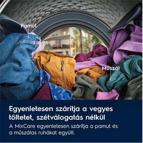 Electrolux EW6D285Y  8KG Hőszivattyús szárítógép