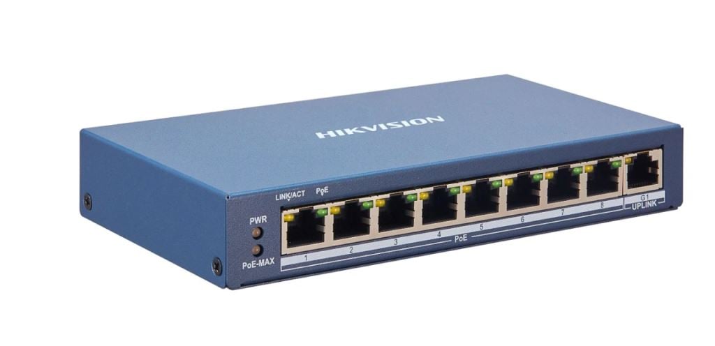 Hikvision DS-3E1309P-EI menedzselhető switch Hikvision DS-3E1309P-EI menedzselhető switch