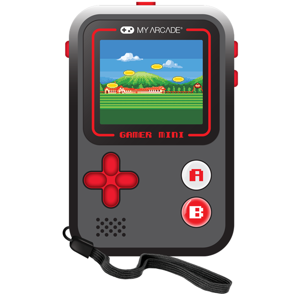 MY ARCADE Gamer Mini Classic Hordozható Black/Red
