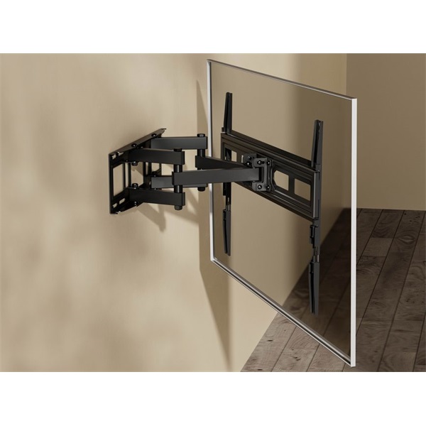 Equip 650337 37"-80"  Max.: 40kg dönthető forgatható  TV Fali konzol Fekete 