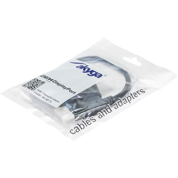 Akyga AK-AD-11 DisplayPort  male --> HDMI female adapter