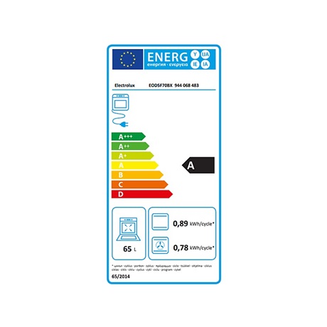 Electrolux EOD5F70BX Beépíthető sütő