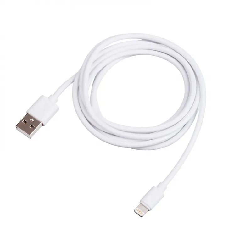 Akyga AK-USB-31 USB-A / Lightning kábel 1.8m fehér Akyga AK-USB-31 USB-A / Lightning kábel 1.8m fehér