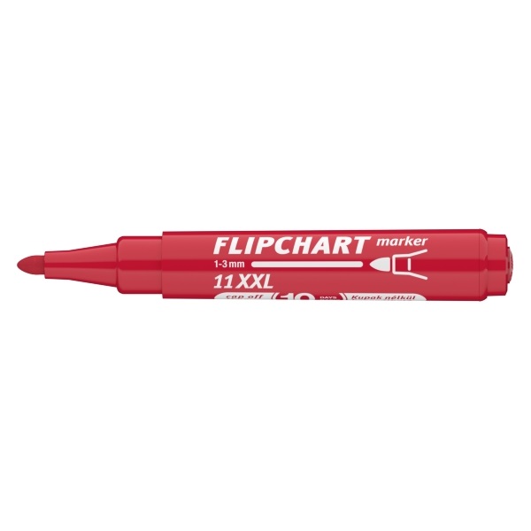 ICO Artip 11 XXL piros flipchart marker