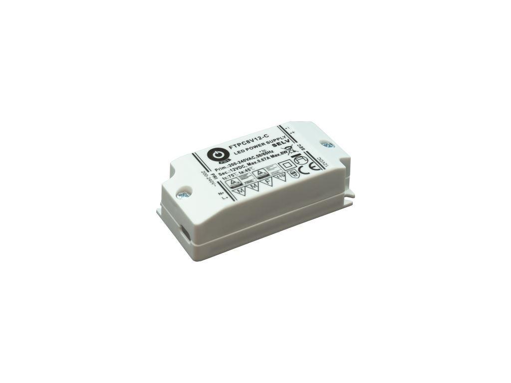 POS Power FTPC8V12-C 12V/0.67A 8W IP20 LED tápegység POS Power FTPC8V12-C 12V/0.67A 8W IP20 LED tápegység
