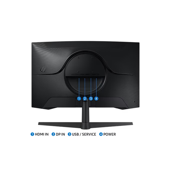 SAMSUNG G55C  Ívelt Gaming 165Hz VA monitor 27" 