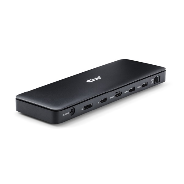 Club 3D CSV-1582 140W Thunderbolt 4  DP, 2xHDMI, USB-C, 4xUSB-A, SD, TF, RJ45, 3,5 Jack, DC Notebook Dokkoló