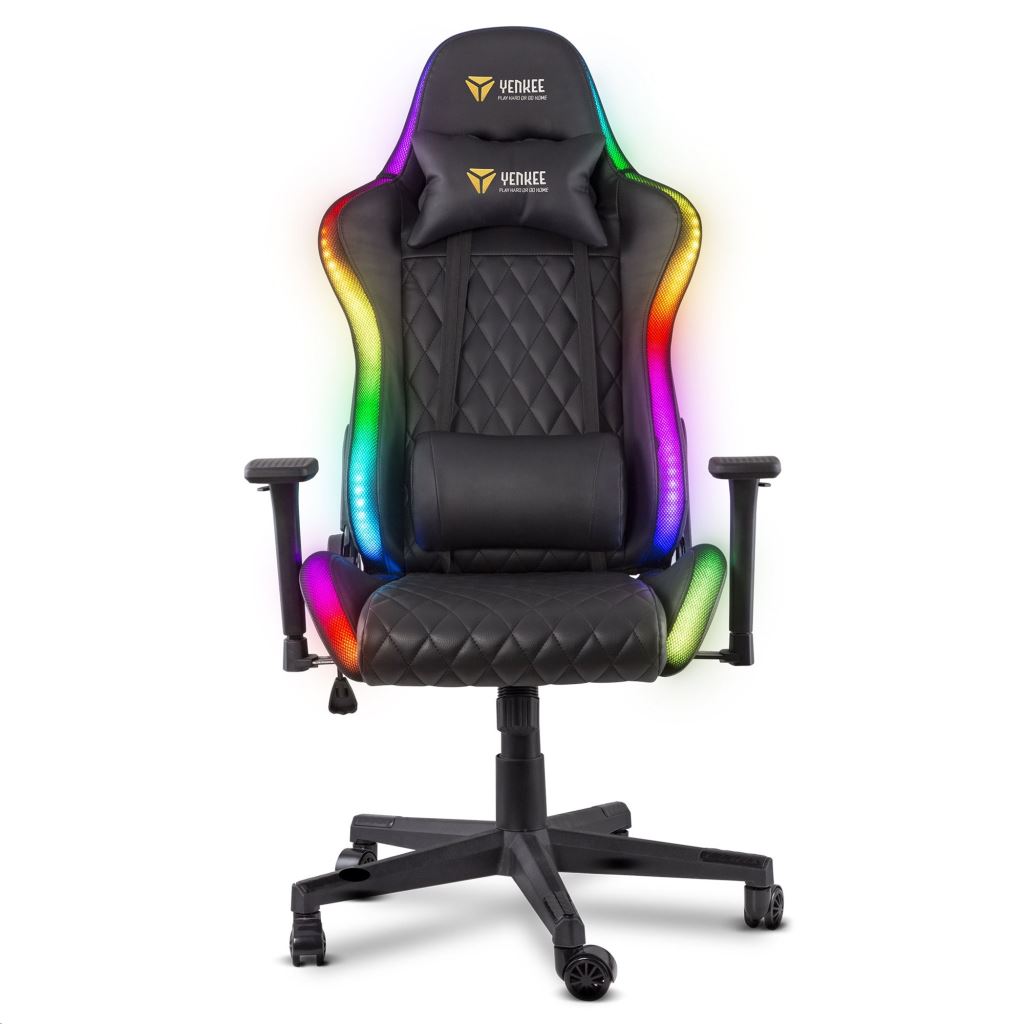Yenkee STARDUST gamer szék fekete (YGC 300RGB) Yenkee STARDUST gamer szék fekete (YGC 300RGB)