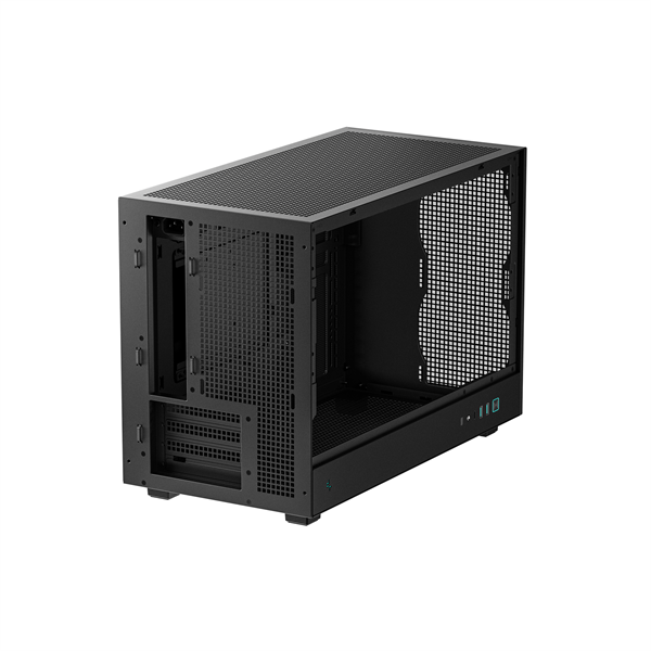 DeepCool CH260 Mini-ITX/Micro ATX (BTF) 2xUSB3.0 Type-C Számítógépház Fekete DeepCool CH260 Mini-ITX/Micro ATX (BTF) 2xUSB3.0 Type-C Számítógépház Fekete