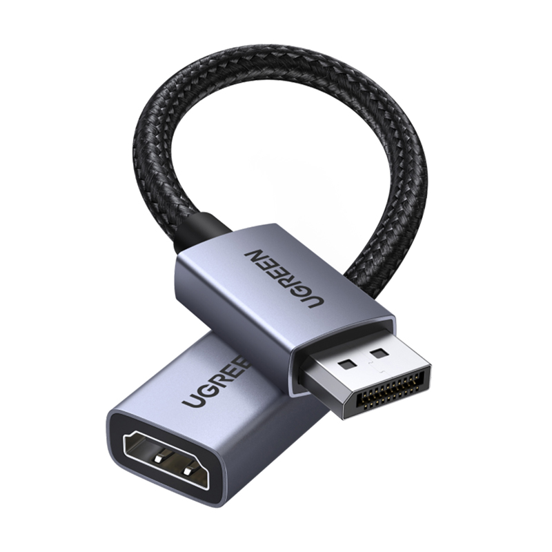Ugreen DP133 4K 30Hz 20cm  DisplayPort do HDMI Kábel