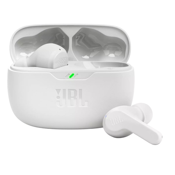 JBL Wave Beam WHT True Wireless Bluetooth fehér fülhallgató JBL Wave Beam WHT True Wireless Bluetooth fehér fülhallgató