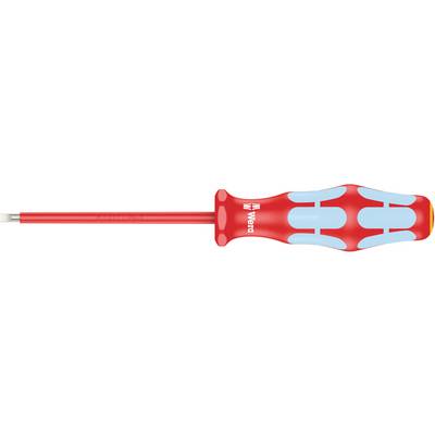 VDE Egyenes pengéjű csavarhúzó Wera 3160 i Pengeszélesség: 3 mm Penge hossz: 80 mm VDE Egyenes pengéjű csavarhúzó Wera 3160 i Pengeszélesség: 3 mm Penge hossz: 80 mm