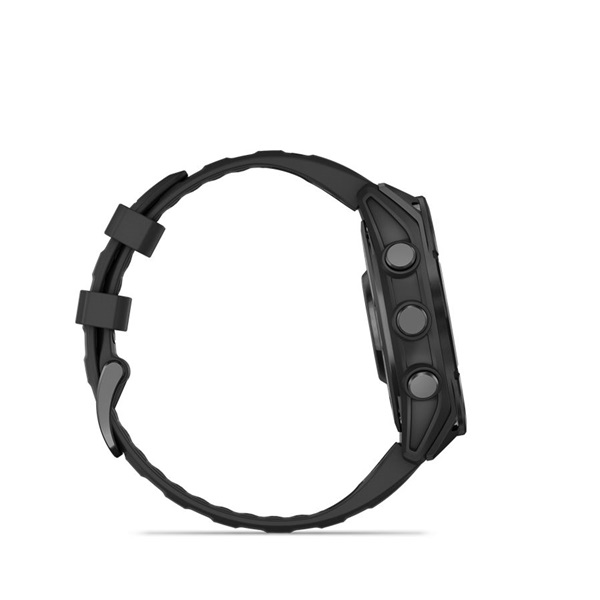Garmin 010-02904-00 fenix 8 AMOLED (47mm) szilikon pántos fekete okosóra Garmin 010-02904-00 fenix 8 AMOLED (47mm) szilikon pántos fekete okosóra