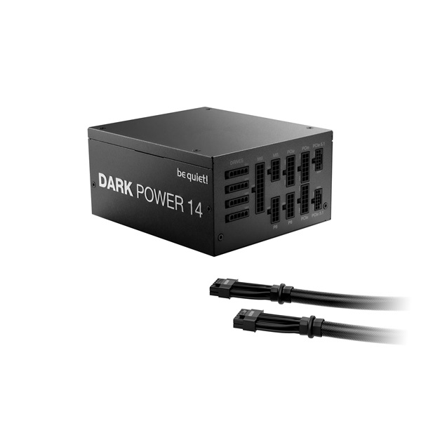 Be Quiet!  1200W   DARK POWER 14  80+ Titanium  ATX3.1  PCIe5.1 moduláris Tápegység Fekete