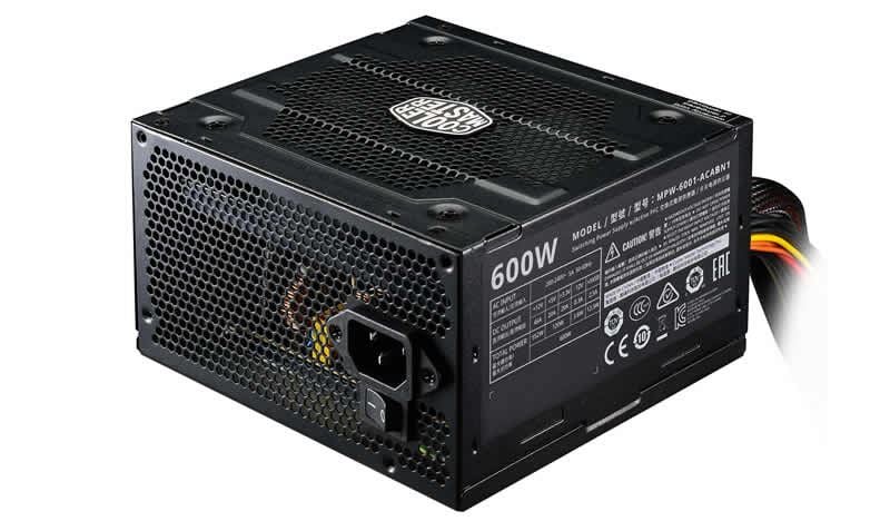 Cooler Master 600W Elite V3 Series tápegység (MPW-6001-ACABN1-EU)