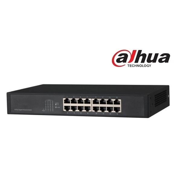 Dahua PFS3016-16GT 16x gigabit port 230VAC switch 