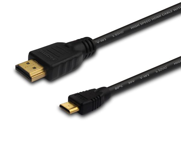 Savio CL-09 HDMI - mini HDMI kábel 1.5m