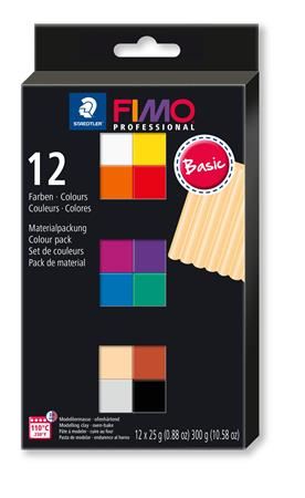 FIMO "Professional Basic" égethető gyurma készlet 12 különböző szín (FM8043C121) FIMO "Professional Basic" égethető gyurma készlet 12 különböző szín (FM8043C121)
