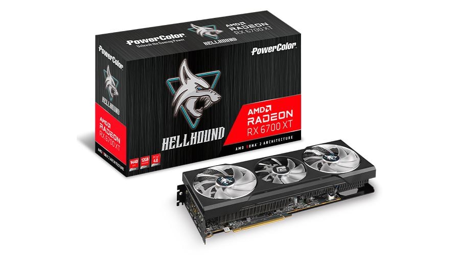 PowerColor RX 6700 XT 12GB DDR6 Hellhound