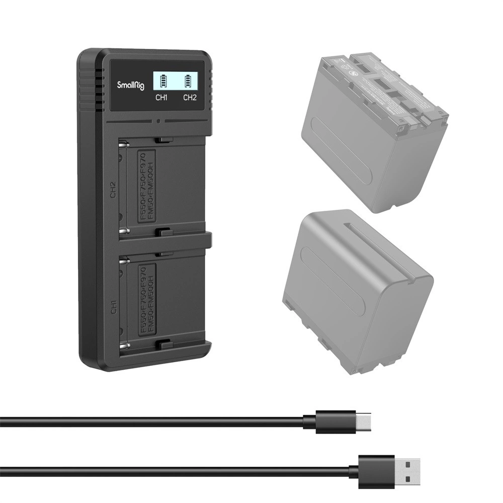 SMALLRIG NP-F970 Camera Battery Charger 
