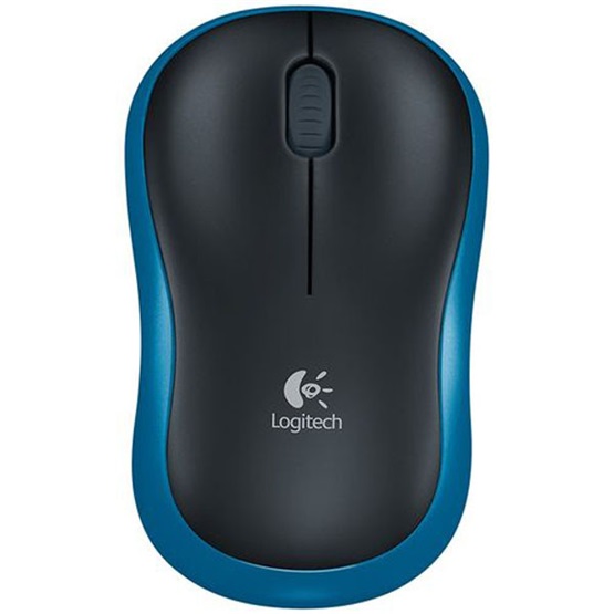  Logitech M185 Egér Kék