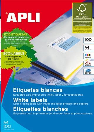 APLI 99.1x93.1 mm univerzális etikett, kerekített sarkú 600 darab (LCA2421) APLI 99.1x93.1 mm univerzális etikett, kerekített sarkú 600 darab (LCA2421)
