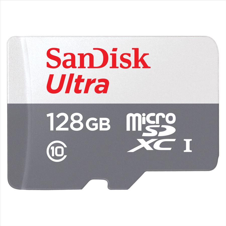 128GB microSDXC Sandisk Ultra CL10 + adapter (186560 / SDSQUNR-128G-GN3MA) 128GB microSDXC Sandisk Ultra CL10 + adapter (186560 / SDSQUNR-128G-GN3MA)