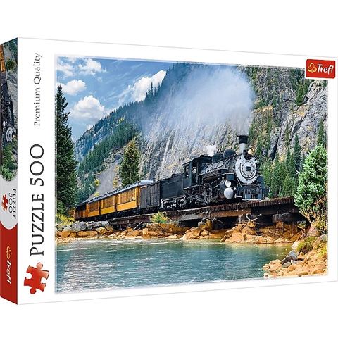 Trefl Hegyi vonat 500db-os puzzle (37379) Trefl Hegyi vonat 500db-os puzzle (37379)
