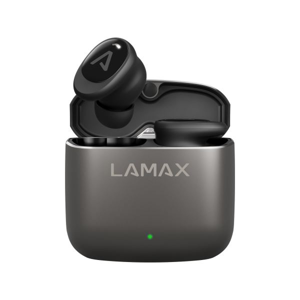 LAMAX SteelDots3 ANC TWS Bluetooth fülhallgató fekete (LXIHMSDTS3AAA)