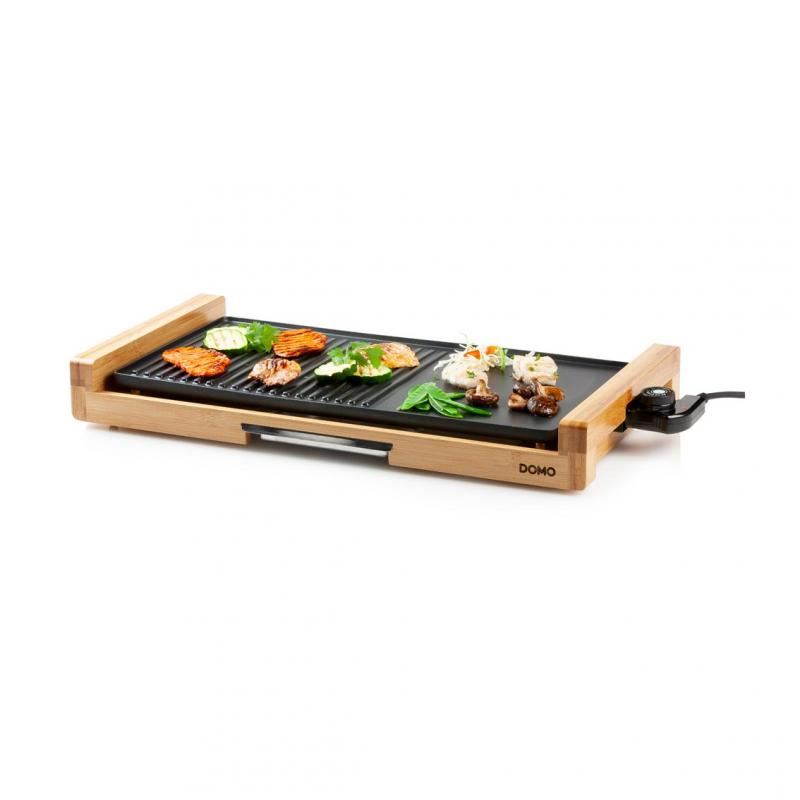 Domo DO8311TP bambusz keretes Teppanyaki grillsütő Domo DO8311TP bambusz keretes Teppanyaki grillsütő
