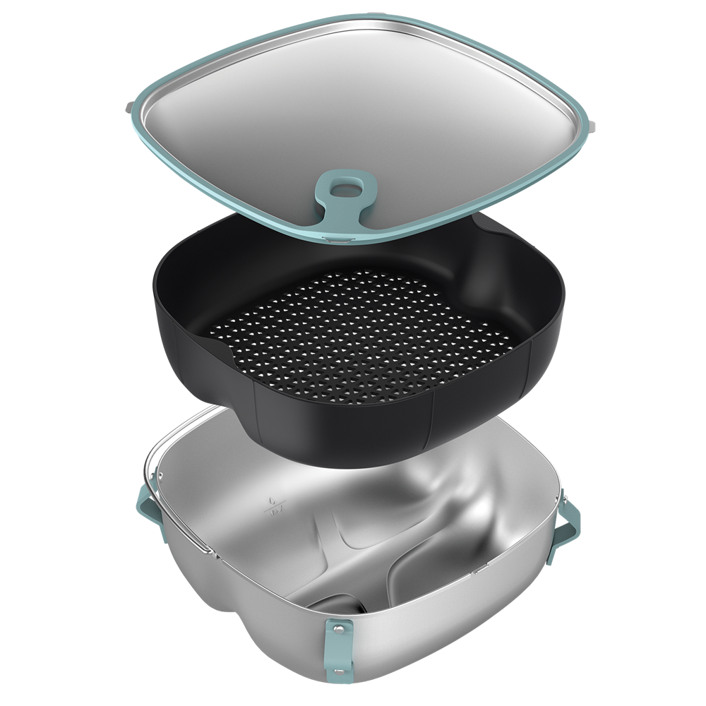 Airfryer XXL HD9960/00 2-az-1-ben pároló és wok kiegészítő