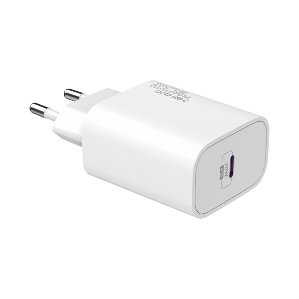 S-Link   SL-EC62PD  20W QC4.0  Type-C to Lightning 1m Hálózati töltő Fehér 