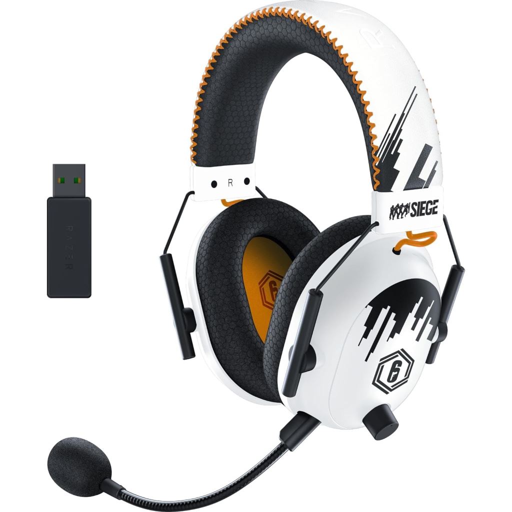 Razer  RZ04-03220200-R3M1 BlackShark V2 Pro Six Siege Special Edition gaming headset 