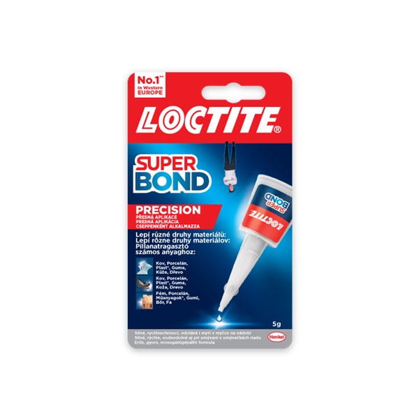 Henkel Loctite Super Bond Precision 5g pillanatragasztó Henkel Loctite Super Bond Precision 5g pillanatragasztó