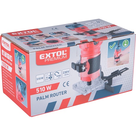 Extol Premium 8893311 ÉLMARÓGÉP, 510W, BEFOGÁS: 6MM