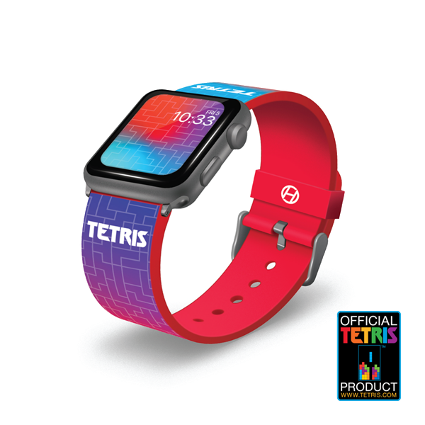 HYPERKIN Tetris "Hyper Gradient" 38/40/42/44mm Quick Release óraszíj