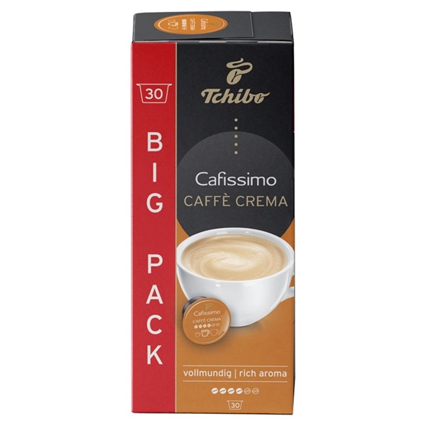 Tchibo Cafissimo Caffé Créma Rich kávékapszula 30db (492108) Tchibo Cafissimo Caffé Créma Rich kávékapszula 30db (492108)