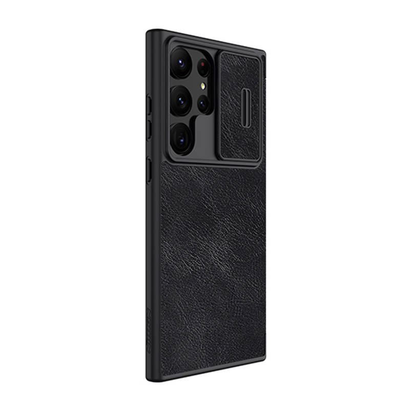 Nillkin Qin Leather Pro case for SAMSUNG S23 Ultra (black) Nillkin Qin Leather Pro case for SAMSUNG S23 Ultra (black)