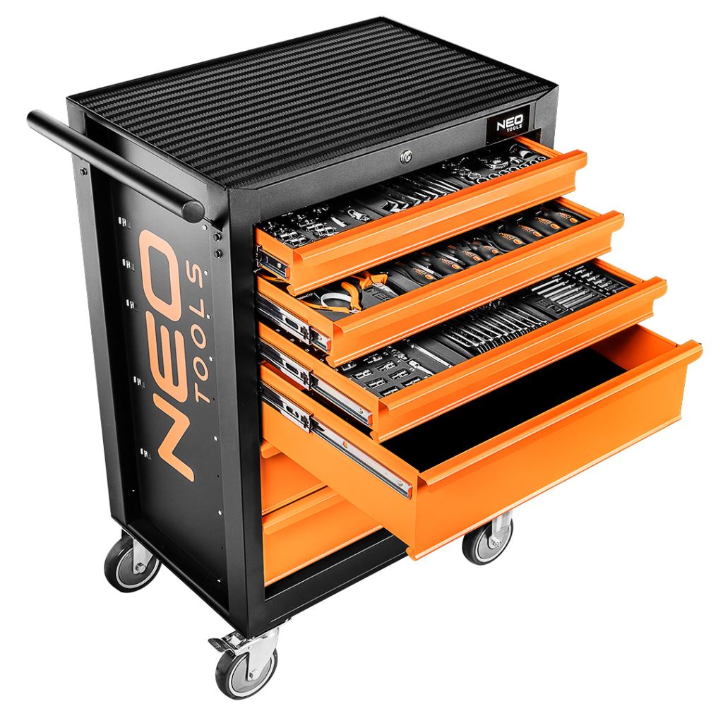 NEO Tools műhelykocsi 149 szerszámmal (84-221-9)