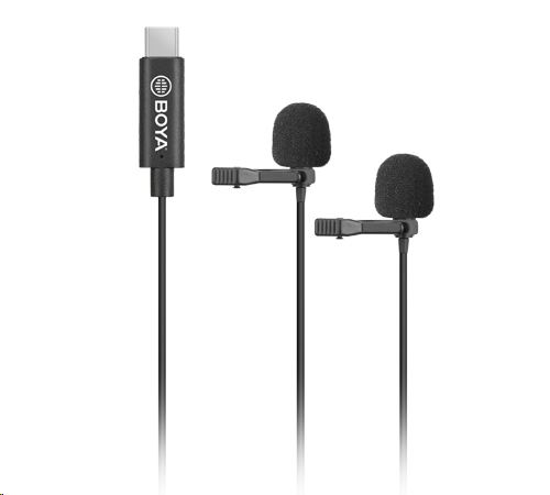 Boya Audio BY-M3D Dual Lavalier mikrofon (Android) Boya Audio BY-M3D Dual Lavalier mikrofon (Android)