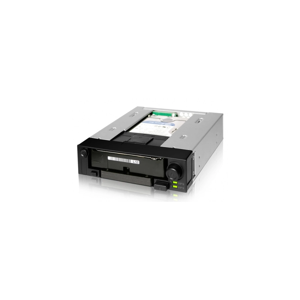 Icy Dock MB971SP-B "DuoSwap" 2.5"/3.5" SATA Hot Swap Drive Caddy
