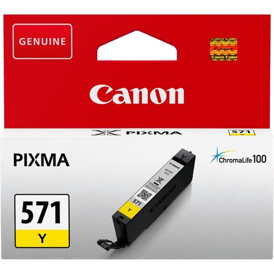 Canon CLI-571Y tintapatron sárga (0388C001) Canon CLI-571Y tintapatron sárga (0388C001)