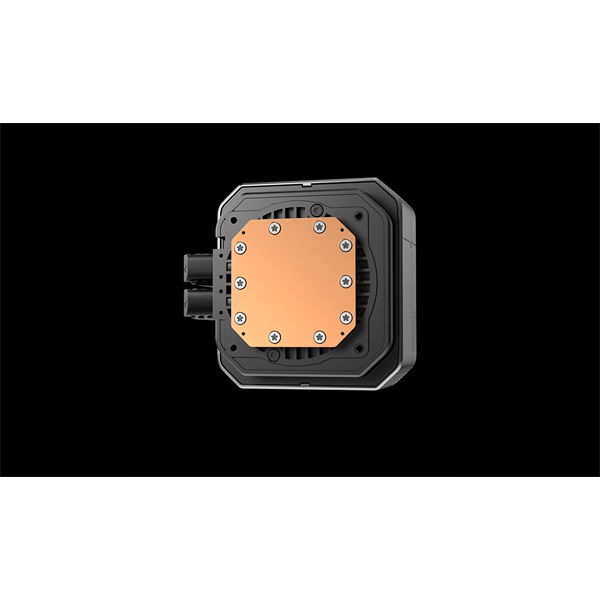 DeepCool  SPARTACUS 360 max 32,23dB  max. 135,73 m3/h  3x12cm  LED kijelző CPU Water Cooler  Fekete