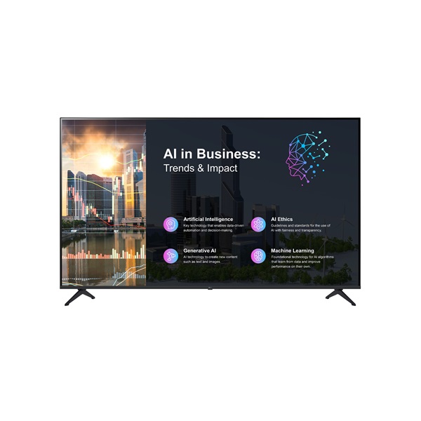LG 16/7 TV Signage 50" 50PK640S, 3840x2160, 300cd/m2, HDR, 3xHDMI/USB/RJ45, webOS