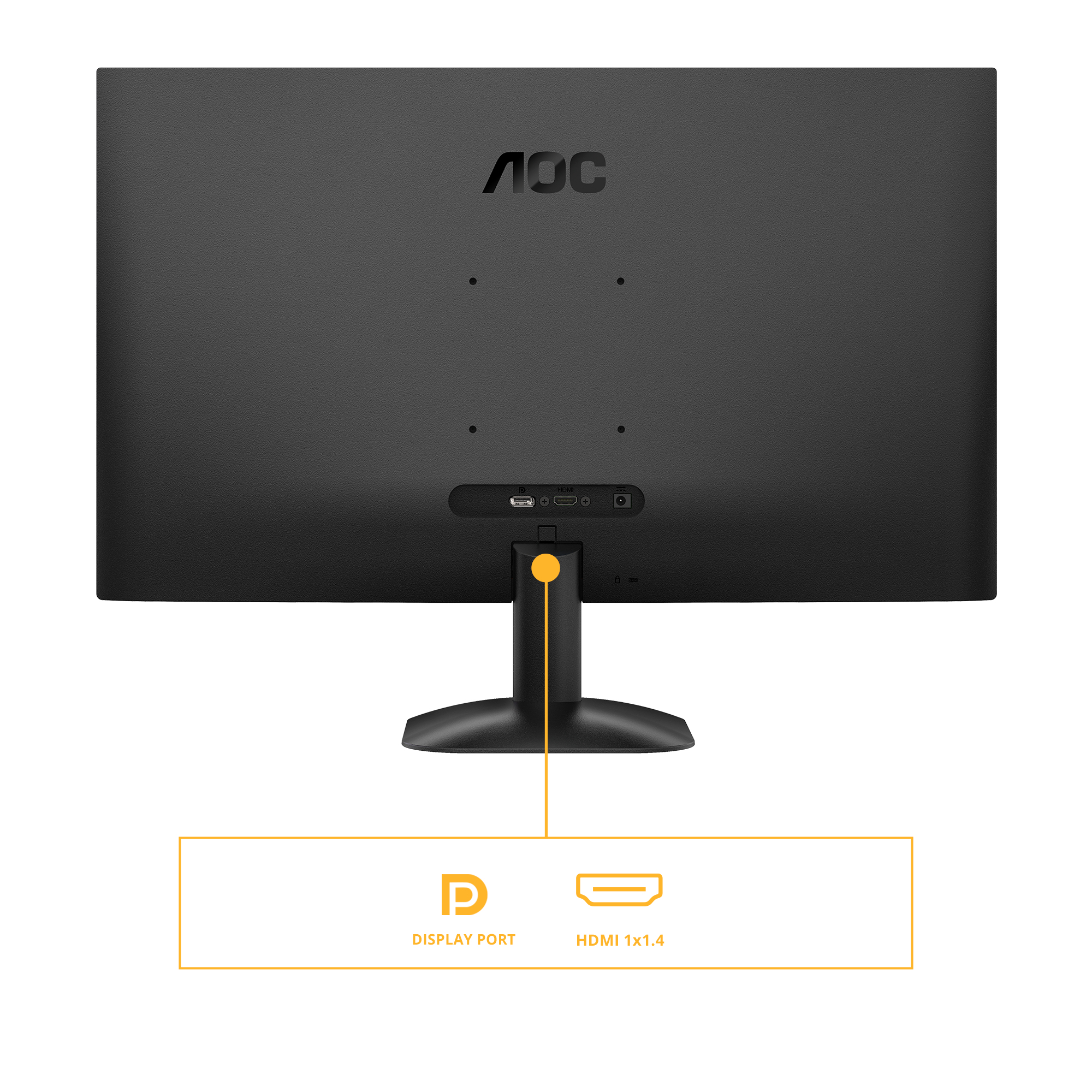 AOC 27" Q27B35E Monitor - 2560x1440, QHD, LED, IPS, 75Hz, 1ms, FreeSync, Fekete