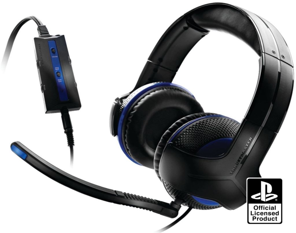 Thrustmaster Y-300P Gaming Headset fekete/kék (4160596)