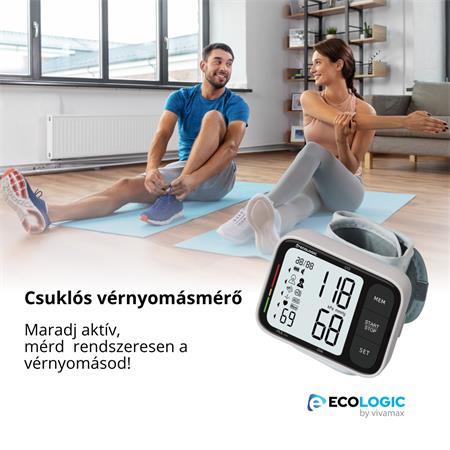 Ecologic GYEL07 Csuklós vérnyomásmérő